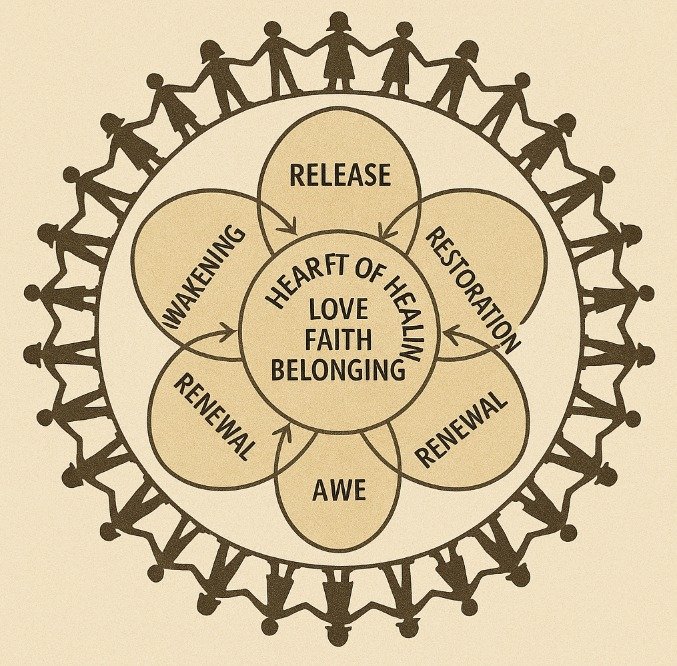 Kadosh vision showing community gathering